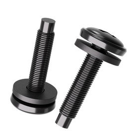 XOOL 50-Pack 10-32 Rack Screws with Nylon Washers – Durable, Rust-Resistant for Server Racks and Audio Equipment Mounts