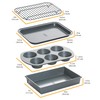 Chicago Metallic Professional 4-Piece Non-Stick Toaster Oven Set