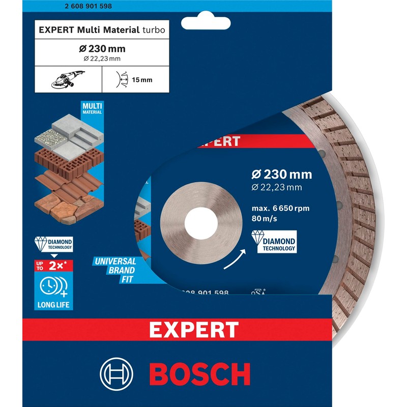 Bosch Accessories Bosch Accessories Bosch Professional 1 x Expert MultiMaterial