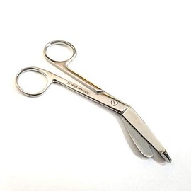 Premium Quality Lister Bandage Scissors 4.5" (11.43cm), Stainless Steel (Pack of 1)