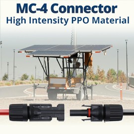 TOMSHIELE MC4 Connectors Connector for Outdoor and Solar Power Systems, IP67 Waterproof Solar Panel Connector, 15 Pairs (Male/Female) Solar Cable Connectors, Providing Reliable PV Solar Power