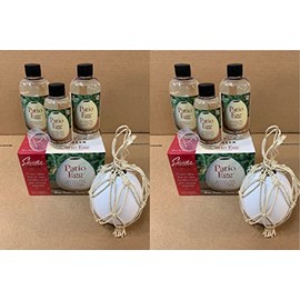 Skeeter Screen Patio Egg Mosquito Deterrent Diffuser Kit with 2 Refills - Pack of (2 Pack)