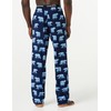 Hatley Men's Jersey Pajama Pants Bottom, Papa Bear, XX-Large
