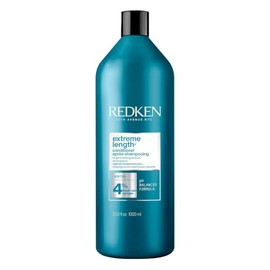 REDKEN - Acondicionador Extreme Length | Shampoo fortalecedor y anti-quiebre para un cabello más largo y sano | Fortalece el cabello y reduce el quieb