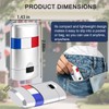 4 Pcs Red White and Blue Face Paint for Football