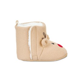 Sterntaler Baby Girl Boots Baby Boots Reindeer, beige