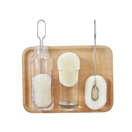 Stainless Steel Long Handle Multi Brush, Ultimate Multi-Surface Household Cleaning Accessory for Kitchen (Dish, Waterbottle, Cups and Bathroom for Cleaning