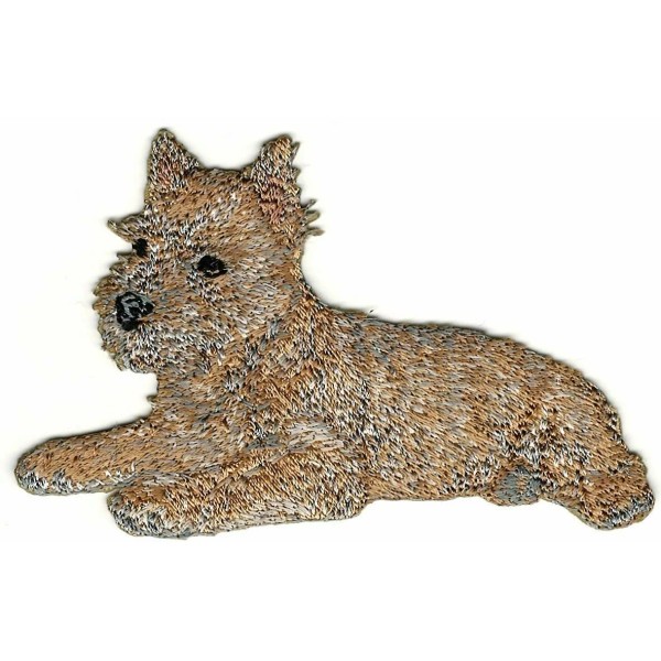 Unbranded 4" Cairn Terrier Canine Dog Breed Facing Left Embroidery