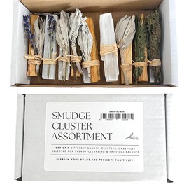 Smudge Cluster Assortment Box, Set of 9