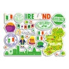A5 Sticker Sheet Ireland Landmarks Vinyl Stickers - Bright Irish