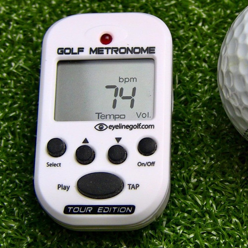 EYELINE Tic-Toc Golf Metronome Tour Edition - White