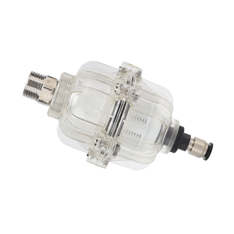 AD400 Transparent Air Compressor Filter 1/2in Oil Water Separator Automatic
