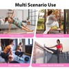 atnayo 3 Pcs Figure 8 Resistance Band,Resistance Bands with Handle(pink+blue+purple)