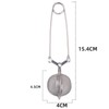 XUTONG 4PCS Snap Ball Tea Strainer,Stainless Steel Spoon Tea Ball