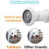 Tahikem Door Viewer Peephole, Door Viewers with 0.63inch/16mm Drill Bit