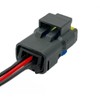 FUEL RAIL PRESSURE SENSOR WIRING LOOM CONNECTOR 3 PIN FOR
