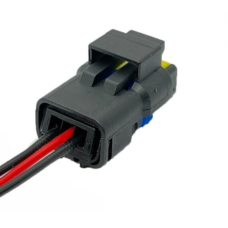 FUEL RAIL PRESSURE SENSOR WIRING LOOM CONNECTOR 3 PIN FOR