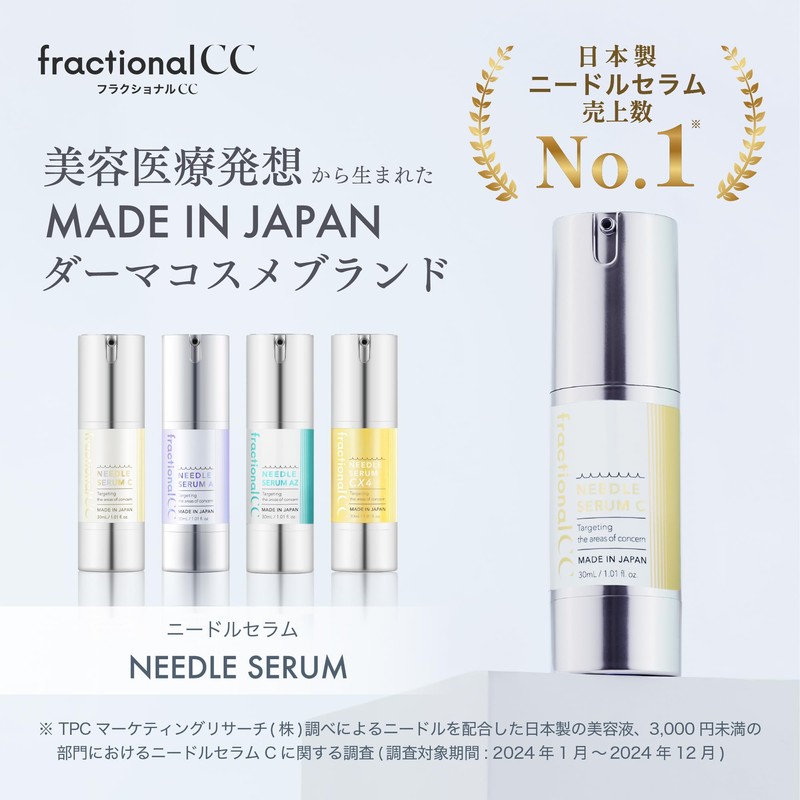 Fractional CC Needle Serum A x 3 Piece Set +