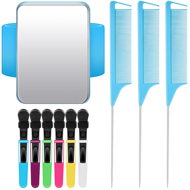 Geiserailie 10 Pcs Hair Styling Tools Set Magnetic Gel &