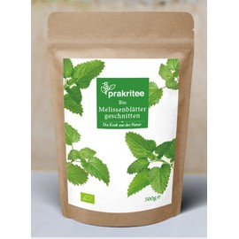 Organic Melissa Leaves 500 g | Cut Melissa Leaves | Sustainable and Organically Grown Balm Leaves Cutted | DE-ÖKO-044