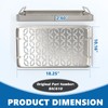 Stainless Steel Fish & Veggie Grill Tray for Traeger Grill
