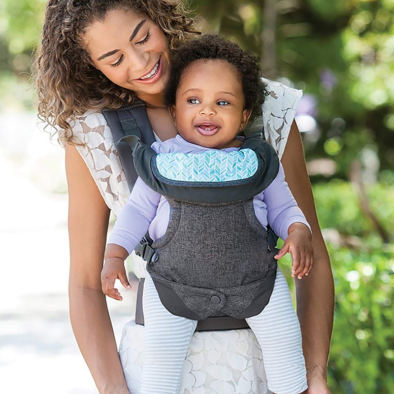 4 in 1 Convertible Carrier with Drool Towel Ergonomic Waterproof