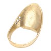 Brass Archery Thumb Ring Portable Finger Protector with Anti Lost