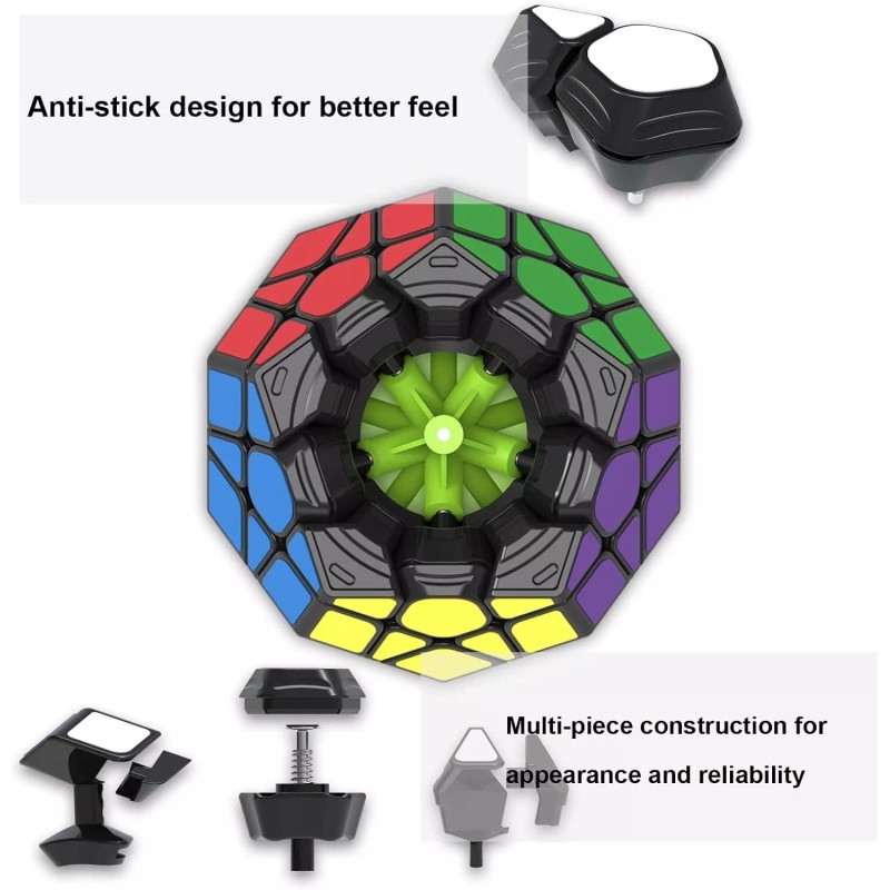 QIYI 12 Sided QiYi Megaminx QiHeng Speed Cube Magic Twist