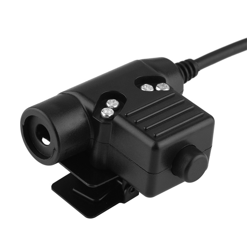 U94 2 Pin Walkie Talkie Outdoors Accessories Cable Adapter PTT