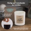 Geschenk Lieblingsmensch - Duftkerze mit Spruch - Danke sagen Geschenke