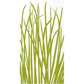 IHR Ideal Home Range Dinner Napkins Disposable 3-Ply Paper Hand Towels, 8.5" x 4.5", Seagrass, 16-Count