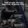 Herramienta de extracción del inyector de combustible ayuda a extraer