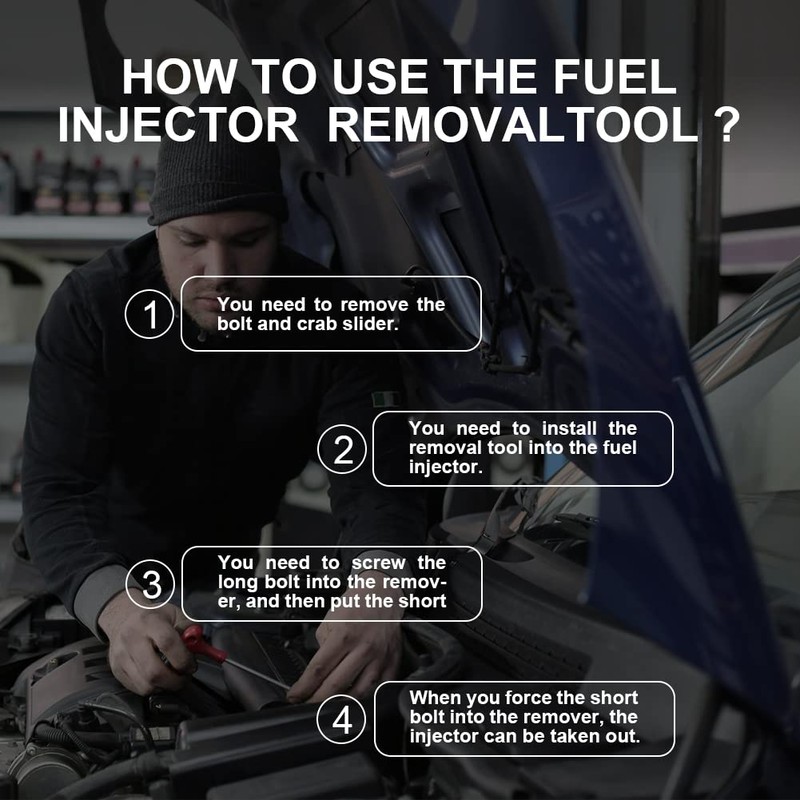 Herramienta de extracción del inyector de combustible ayuda a extraer