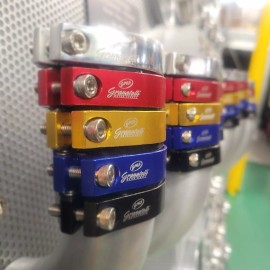 Gold Billet 2.00" Aluminum Hose Clamps Gold 971200G