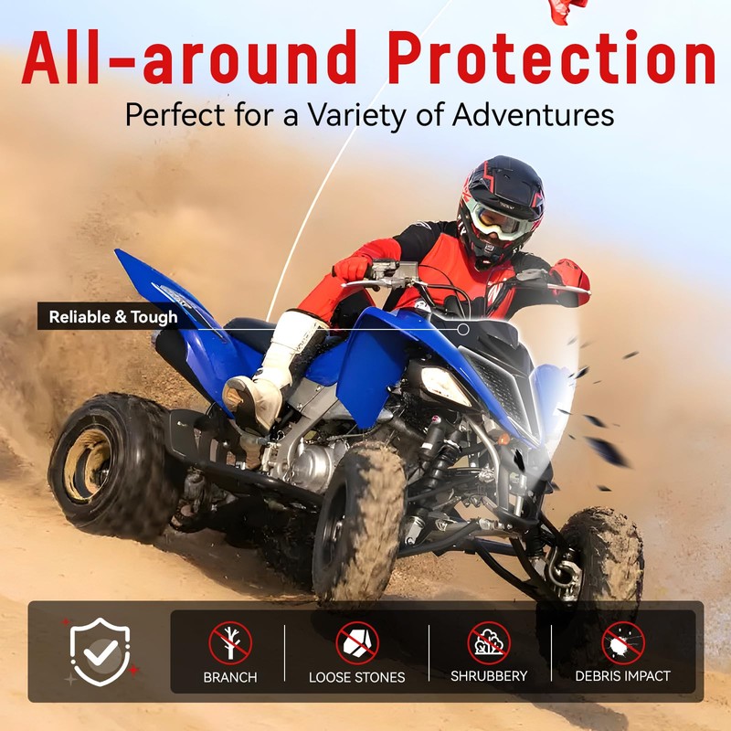 Raptor 700 700R Front Fascia Radiator Cover Hood for Yamaha