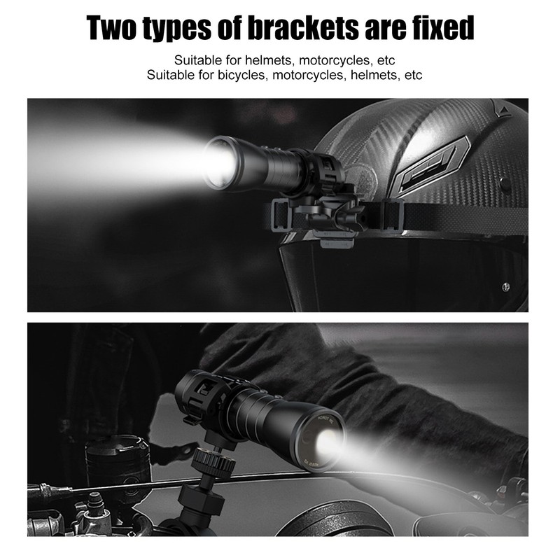 Flashlight Video Camera 1080P 5 Lighting Modes 2200mAh 120 Degree