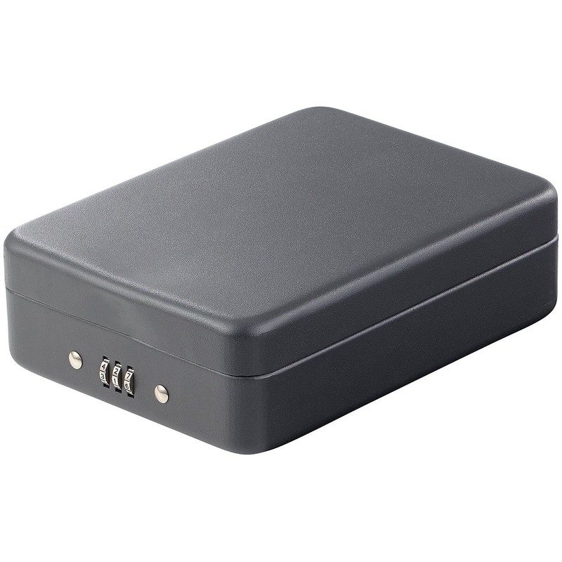 Xcase Holiday Mobile Safe: Mini Steel Safe for Travel &
