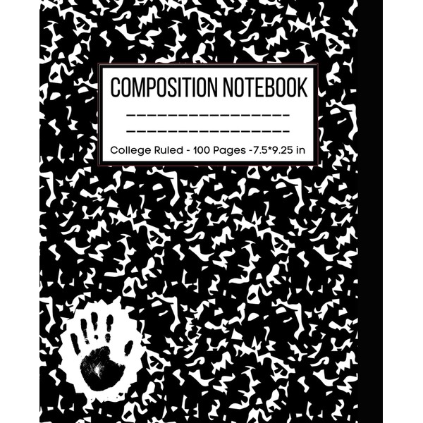 Left Handed,Wide Ruled Composition Notebook: Left Handed College Ruled Notebook