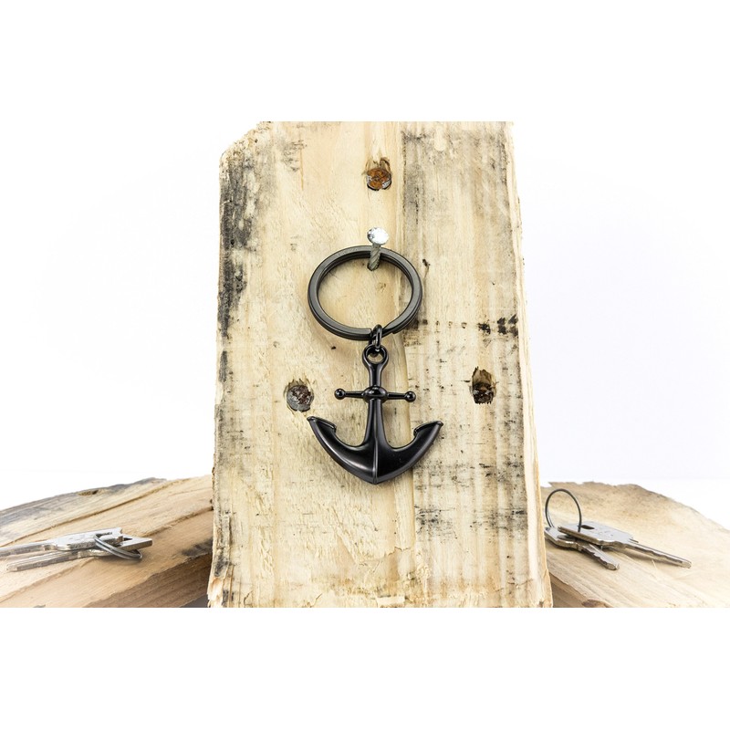 Troika Keyring, Black (Black) - KR17-10/GM