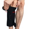 Shin Guard Compression Calf Band Sports Brace 1 Piece Black