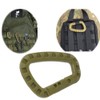 Wolike 5 Pcs Tactical Carabiner Clip D Shape High Strength