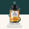 LIFE 360+ Vit C+ Turmeric Suplemento Alimenticio de Vitamina C