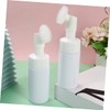 FOMIYES 2pcs Travel Size Foam Facial Cleanser Bottles 100ml Portable