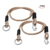 LHKJ 2 Pcs Adjustable Swing Ropes Heavy Duty Hanging Nylon