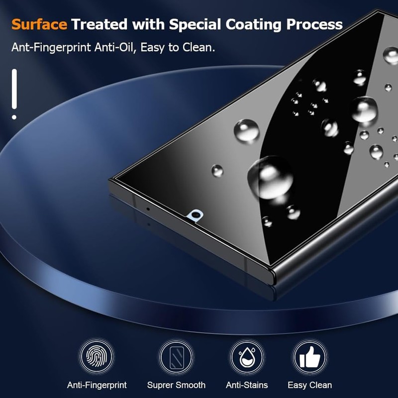 2 Pack for Motorola Razr Ultra 2025 Privacy Screen Protector