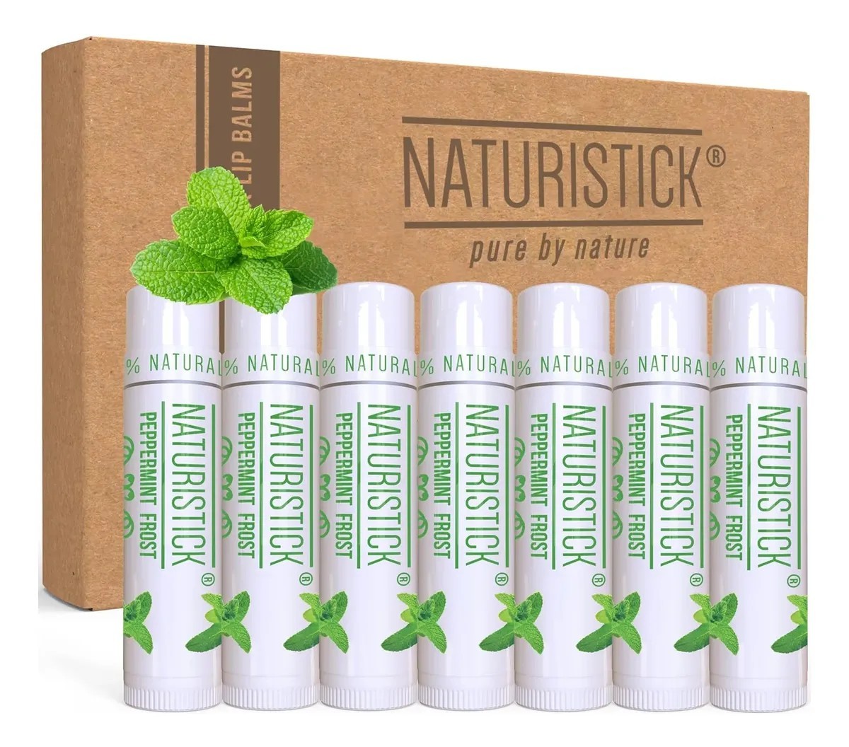 Bálsamo Labial De Cera De Abeja Natural Naturistick, Paquete
