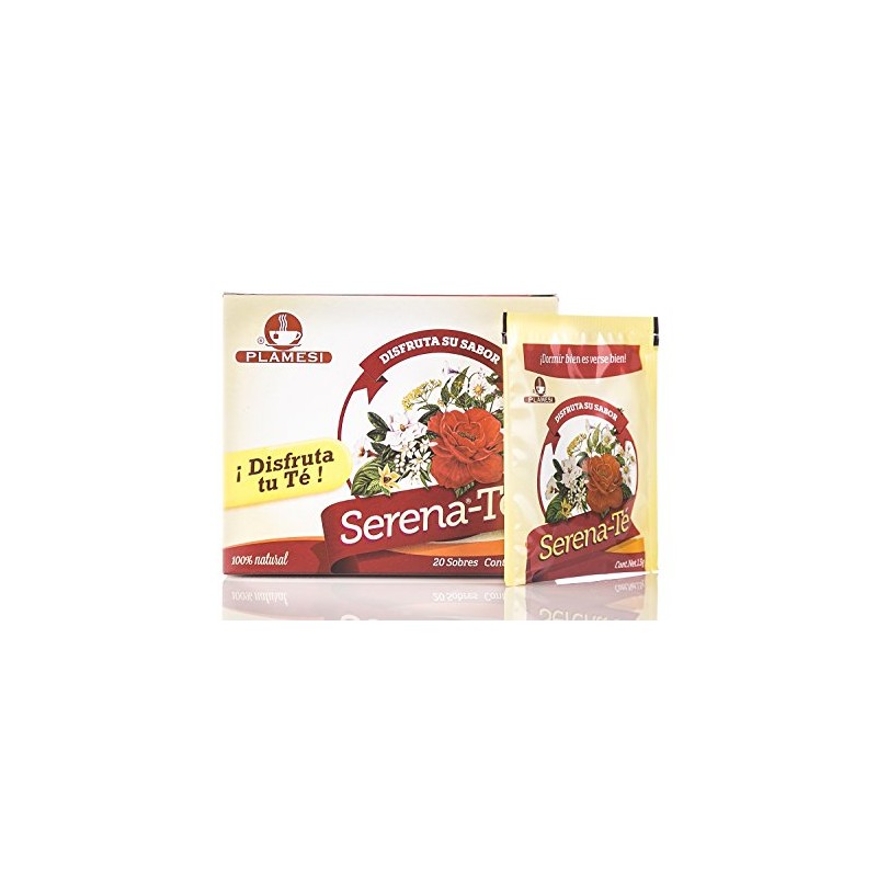 Serena Infusión Herbal Empaque Cajas Sobres