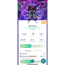 Pokémon Trade GO - Armored Mewtwo ✨1 Million Dust Trade Or Registered