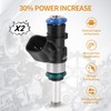 AISHAN 2PCS Fuel Injectors 4 Holes Compatible with Polaris General