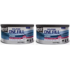U-POL 660 Dolphin One Fill All-In-One Premium Auto Body Filler (2 Quarts)